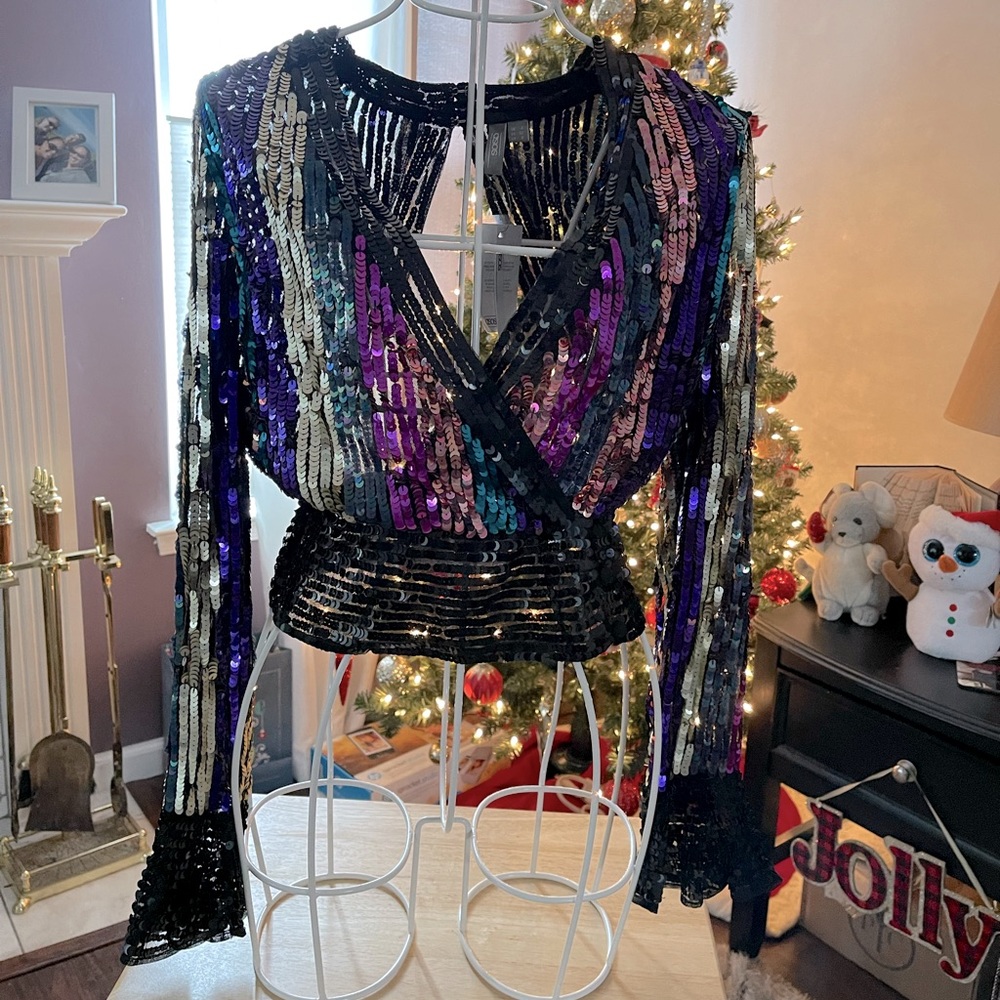 Sequin Party Top